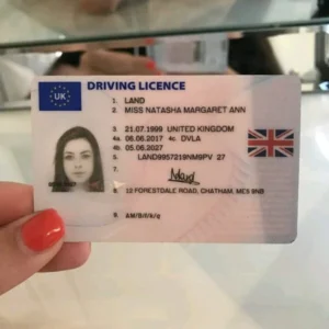 Buy UK driving license