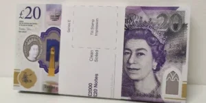 100% Grade A+ £20 Prop Notes UK ( £2000 Stack)